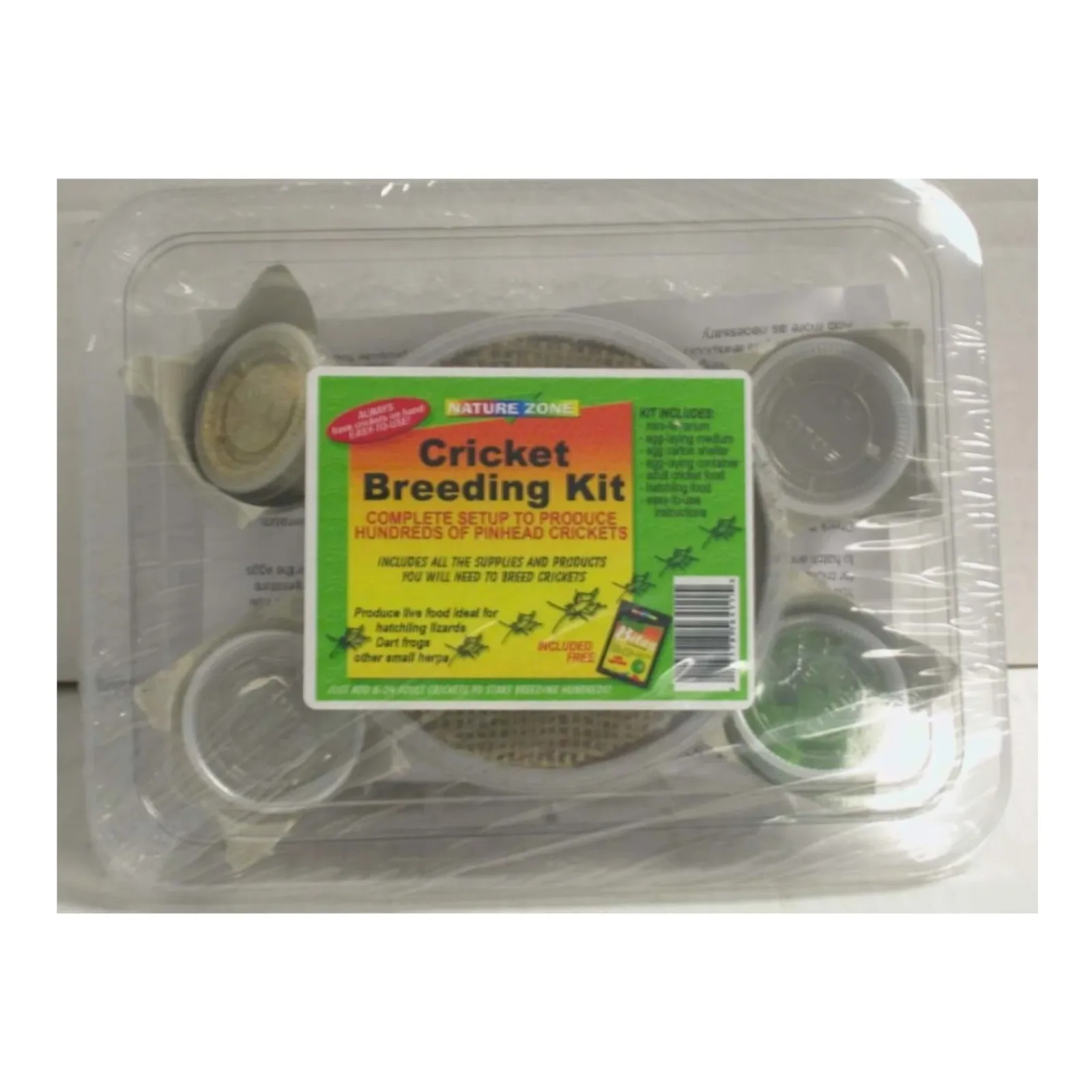Nature Zone Cricket Breeding Kit for Reptiles and Amphibians