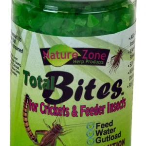 Nature Zone Cricket Total Bites with Spirulina - 10 oz Feeder Insect Gutload