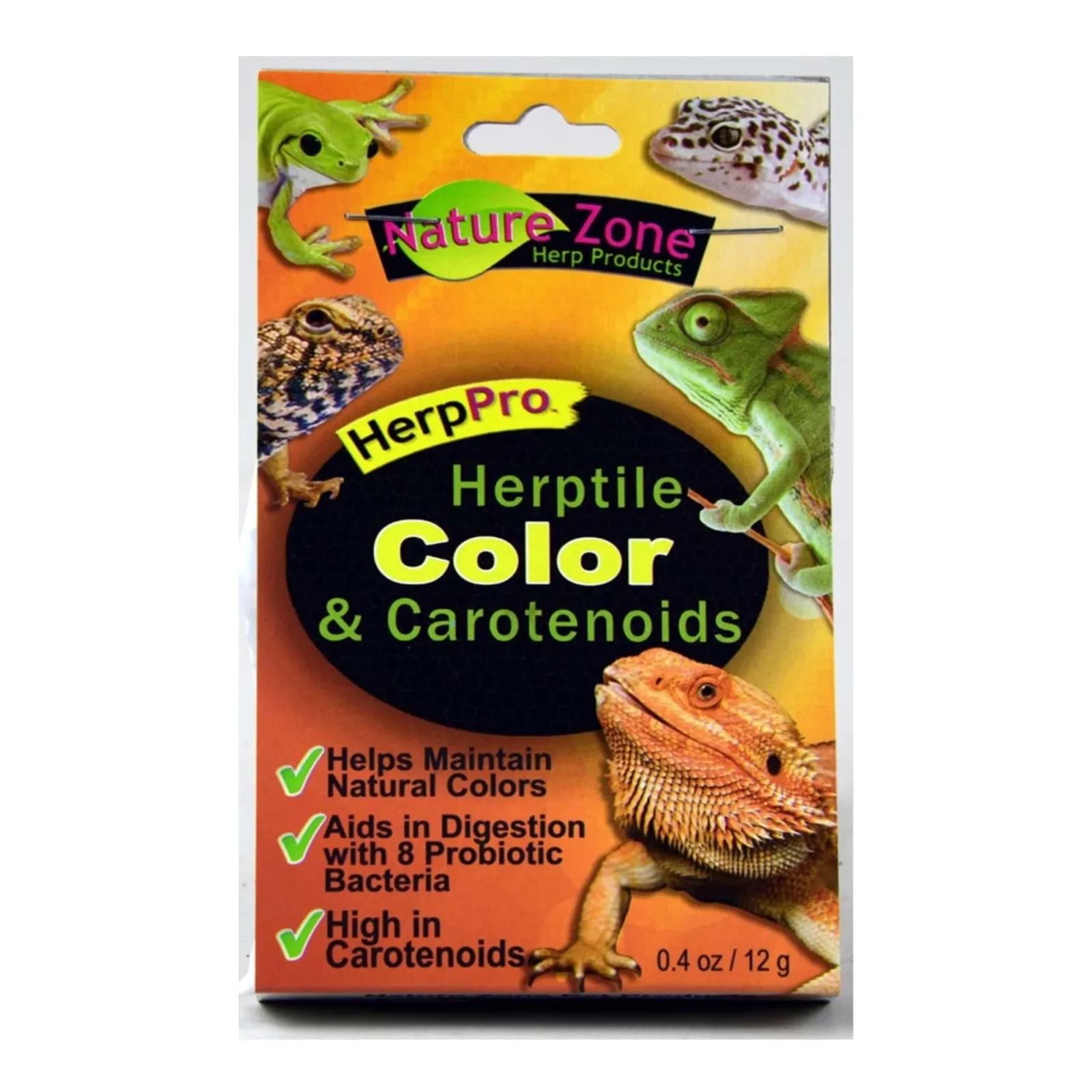 Nature Zone Herptile Color & Carotenoids Supplement - 0.4 oz
