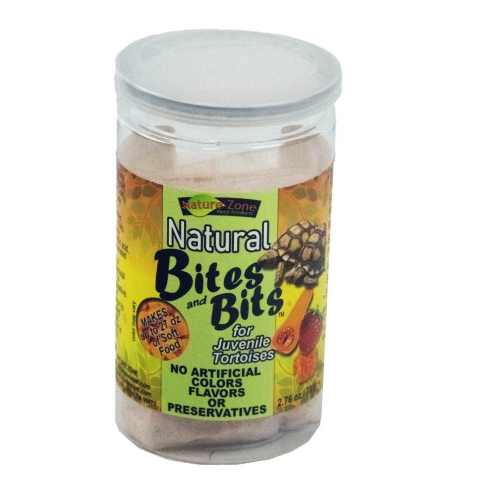 Nature Zone Natural Bites & Bits for Juvenile Tortoises 2.76 oz