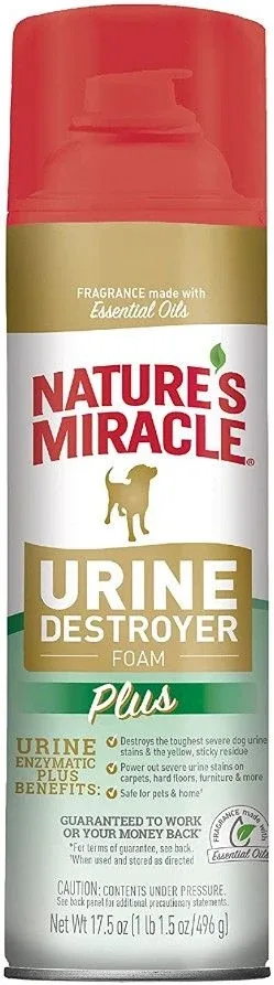Nature's Miracle Enzymatic Urine Destroyer Foam