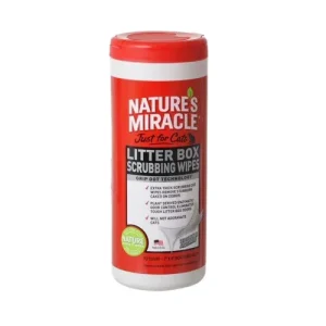 Nature's Miracle Just For Cats Litter Box Wipes