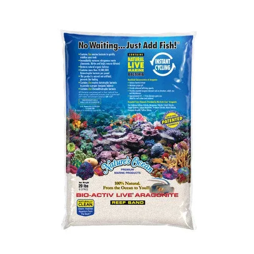 Nature's Ocean Bio-Activ Live Aragonite Live Sand #1 2/20 lb - Image 2