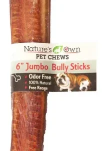 Nature's Own USA Odor-Free Jumbo Bully Sticks