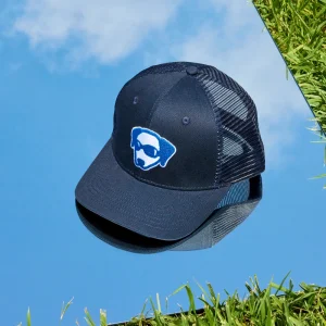Navy Mesh Hat