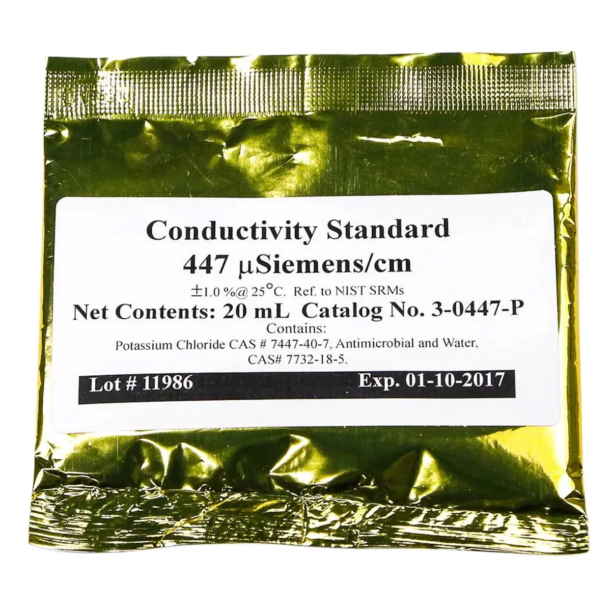 Neptune Systems Conductivity Calibration Solution - 447 uS