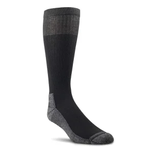 Nester Hoisery Over The Calf Boot Sock Black