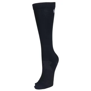 Nester Hoisery Women's Essential Performance Over The Calf Black Sock