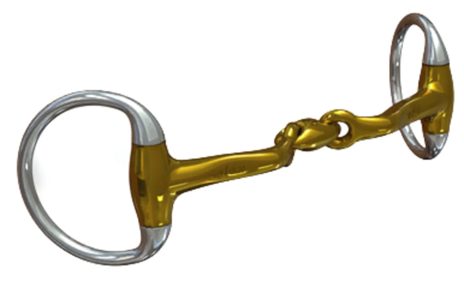 Neue Schule Verbindend 12mm Bradoon Eggbutt Bit