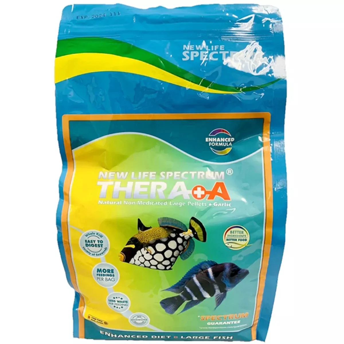 New Life Spectrum Naturox Series - THERA+A Large Sinking Pellet (3mm-3.5mm) 2200g