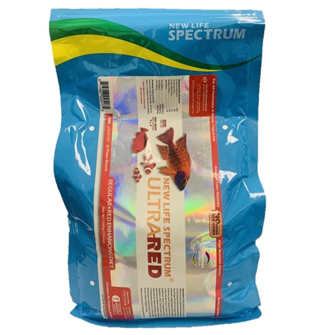 New Life Spectrum Naturox Series - Ultra Red Regular Sinking Pellet (1mm-1.5mm) 2200g