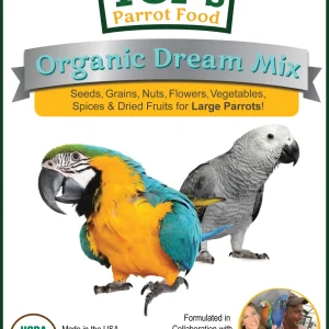 NEW! TOP's Organic Dream Mix for Parrots (includes shipping)