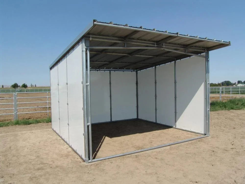 Noble 12X12 OPEN FRONT SHELTER PACKAGE (NO BOARDS)