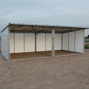 Noble 12X24 OPEN FRONT SHELTER PACKAGE (NO BOARDS)