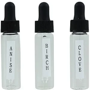 Nose Work Oil Droppers with Clear Storage Bottle