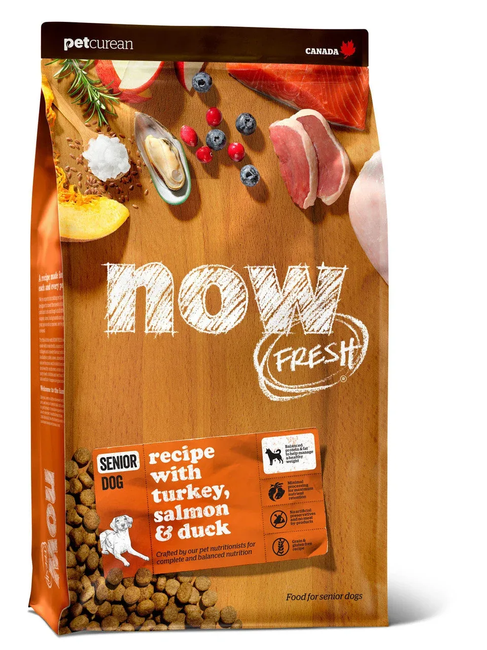 Now Fresh Grain Free Senior Recipe For Dogs 12 lb