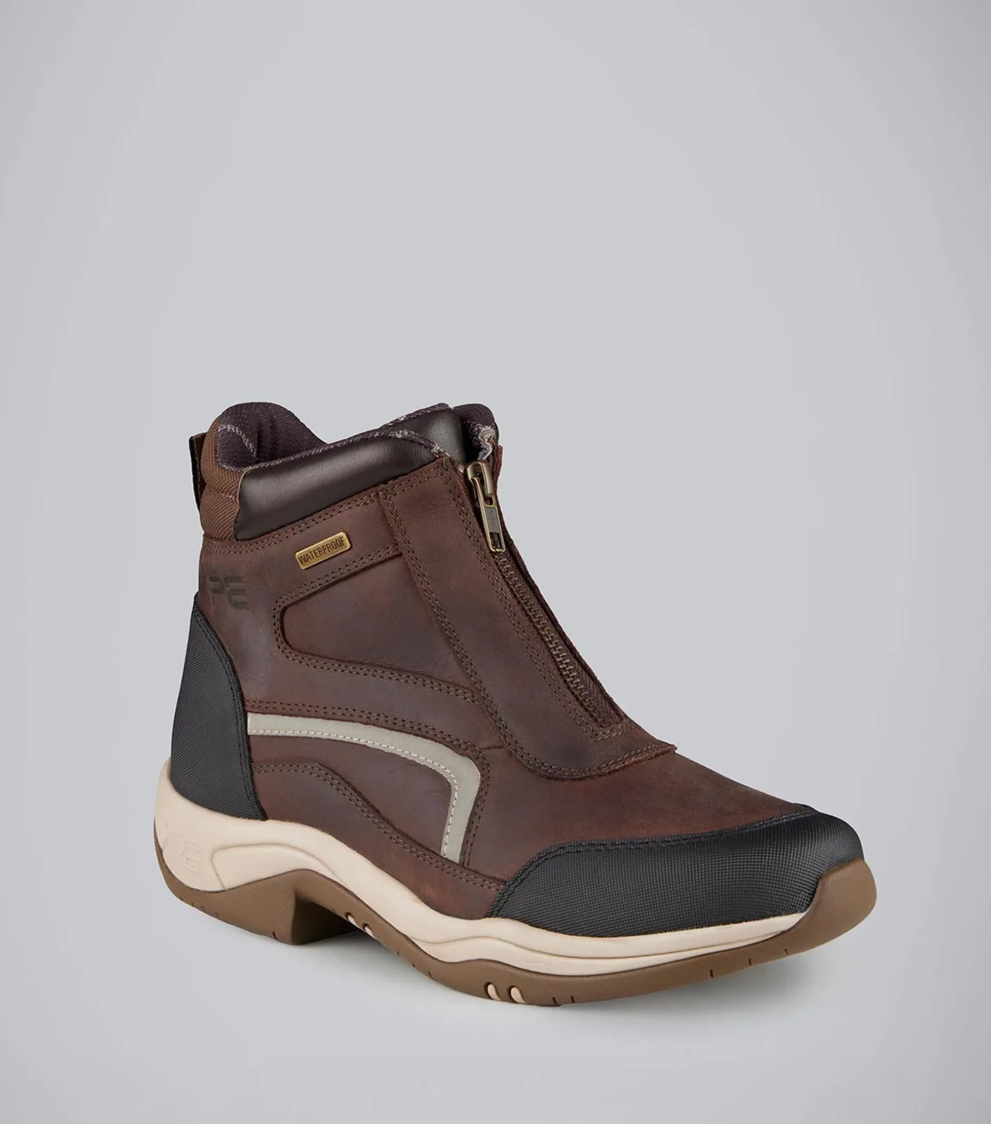 NQP - Vinci II Waterproof Zip Boots Brown (Non Returnable)