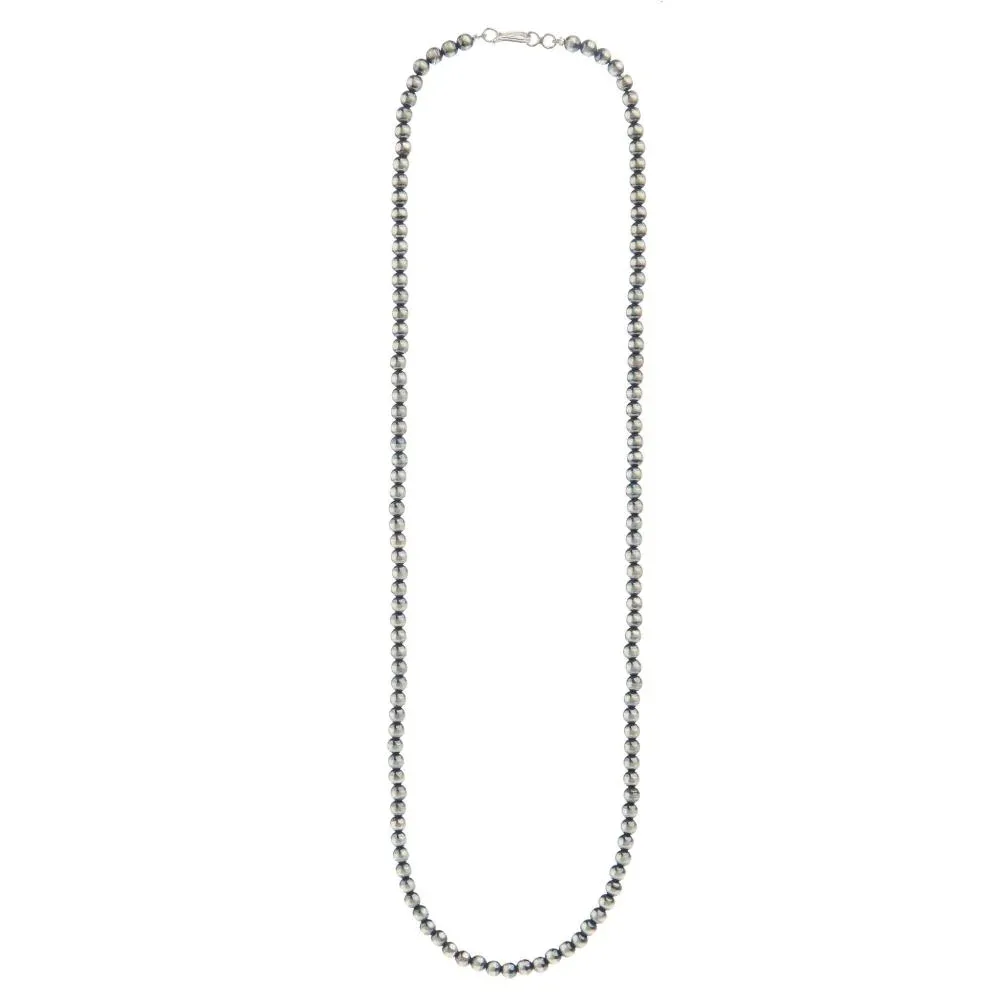 NRS 24in. 5mm Navajo Pearl Necklace