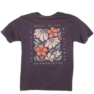 NRS Amethyst In A Field Of Roses Tee Shirt