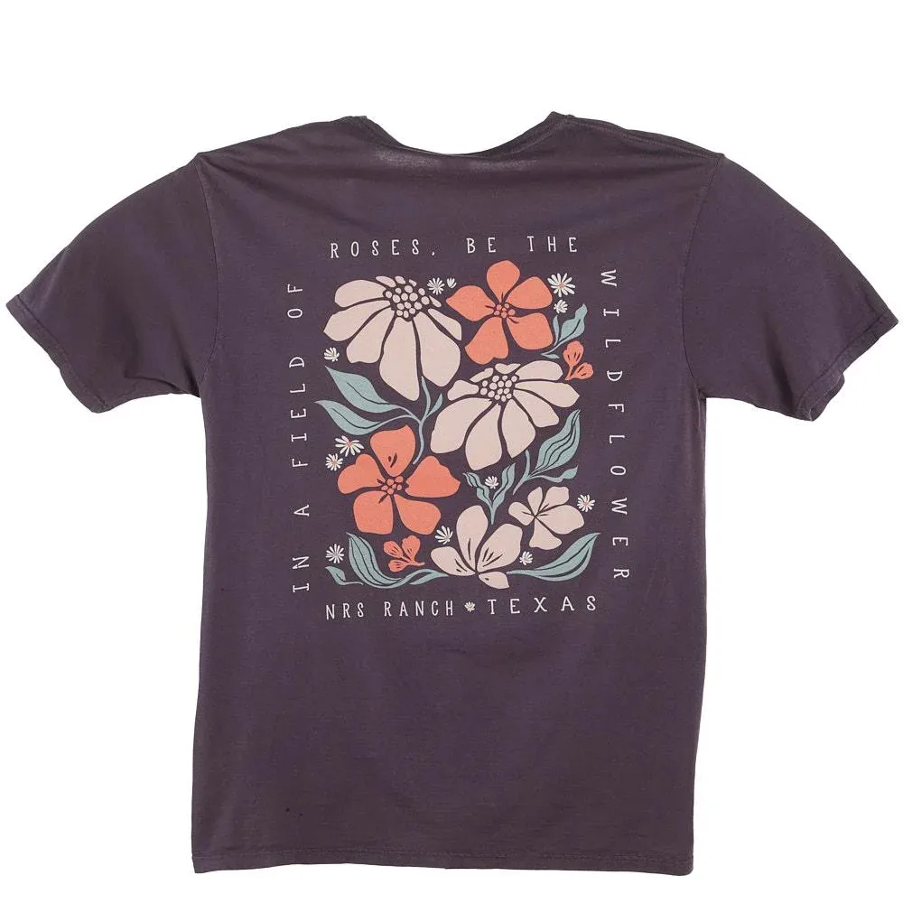 NRS Amethyst In A Field Of Roses Tee Shirt