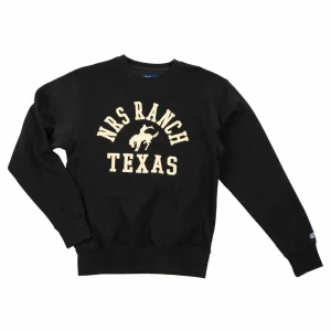 NRS Charcoal Bucking Horse Logo Sweatshirt