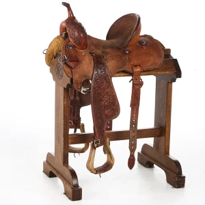 Nrs Competitor Series Used 14in Partial Tooled Barrel Saddle