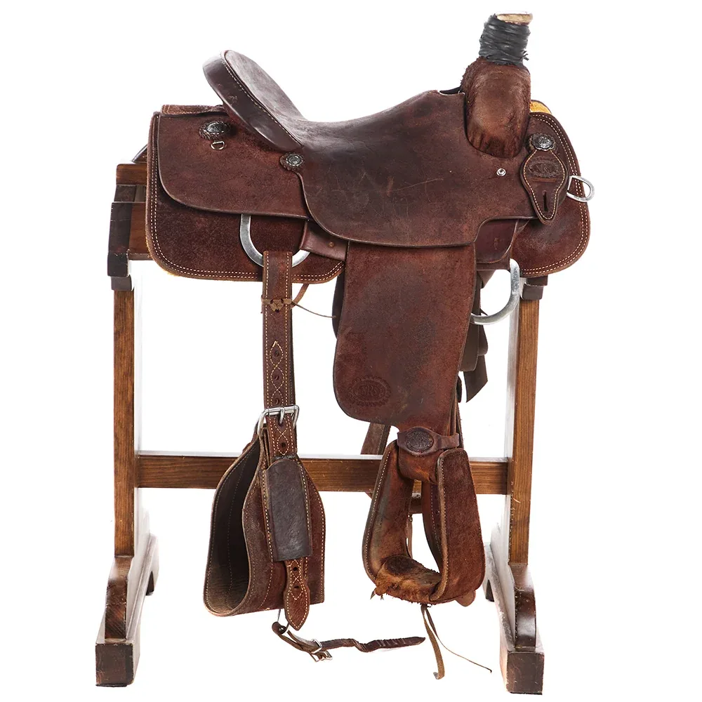 Nrs Competitor Series Used 15.5in Competitor Series Team Roper Saddle - Image 2