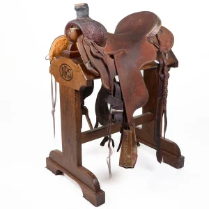 NRS Competitor Series Used 16in 1/2 Breed Basket Stamp Ranch Roper