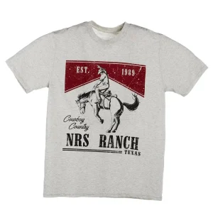 NRS Cowboy Country Oatmeal Tee Shirt