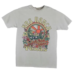 NRS Floral Butterfly Cement Tee Shirt