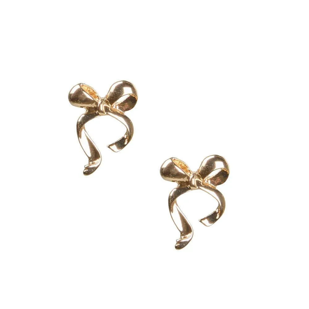 NRS Gold Bow Earring