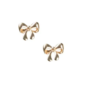 NRS Gold Bubble Bow Earring