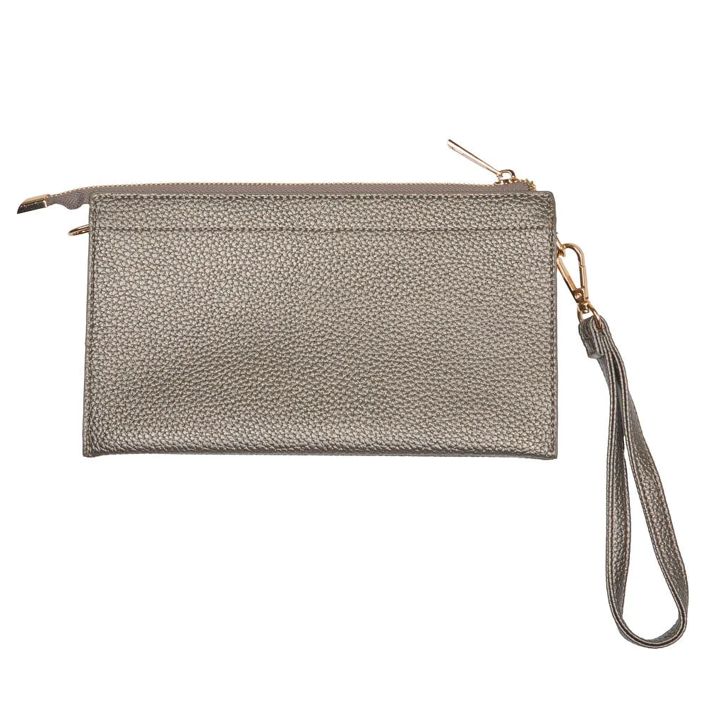 NRS Gunmetal Metallic Clutch - Image 2