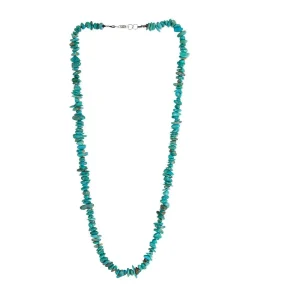 NRS Hand Strung Kingman Turquoise Necklace