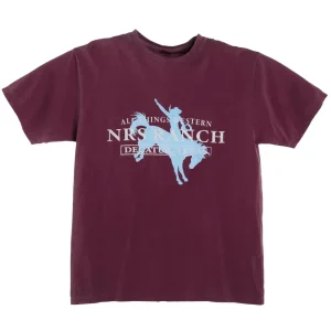 NRS Maroon All Things Western Tee Shirt