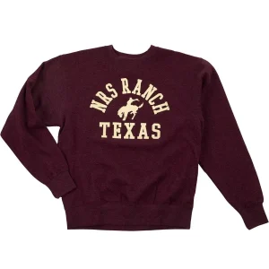 NRS Merlot Bucking Horse Logo Sweatshirt
