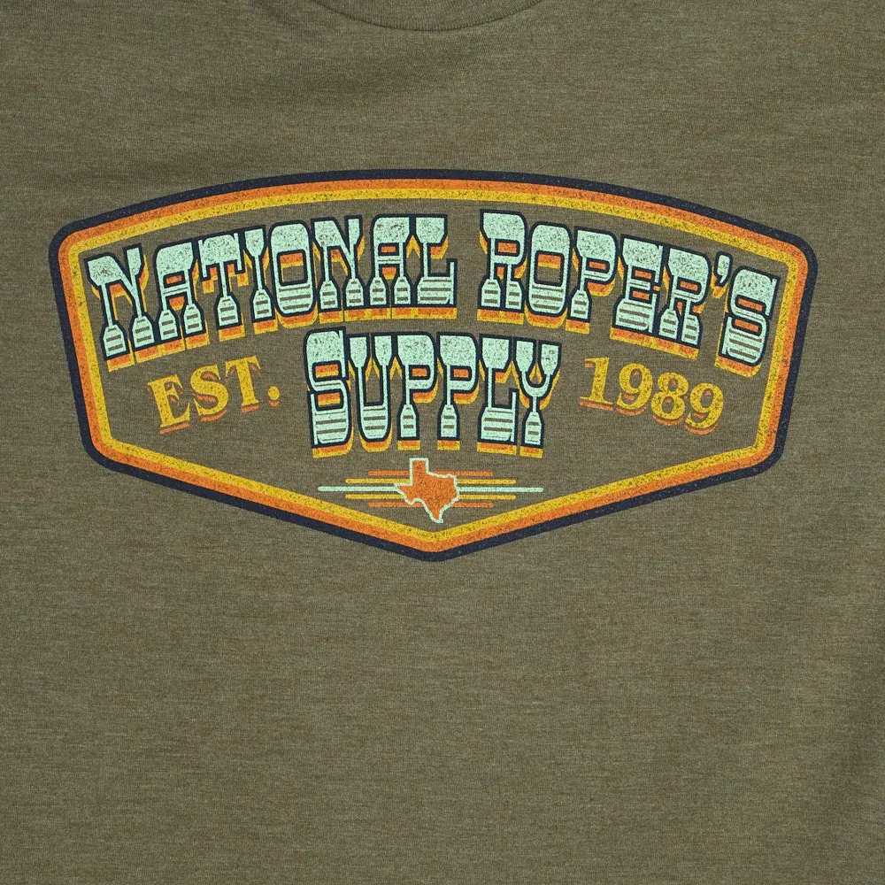 NRS Military Green Tee Shirt - Image 2