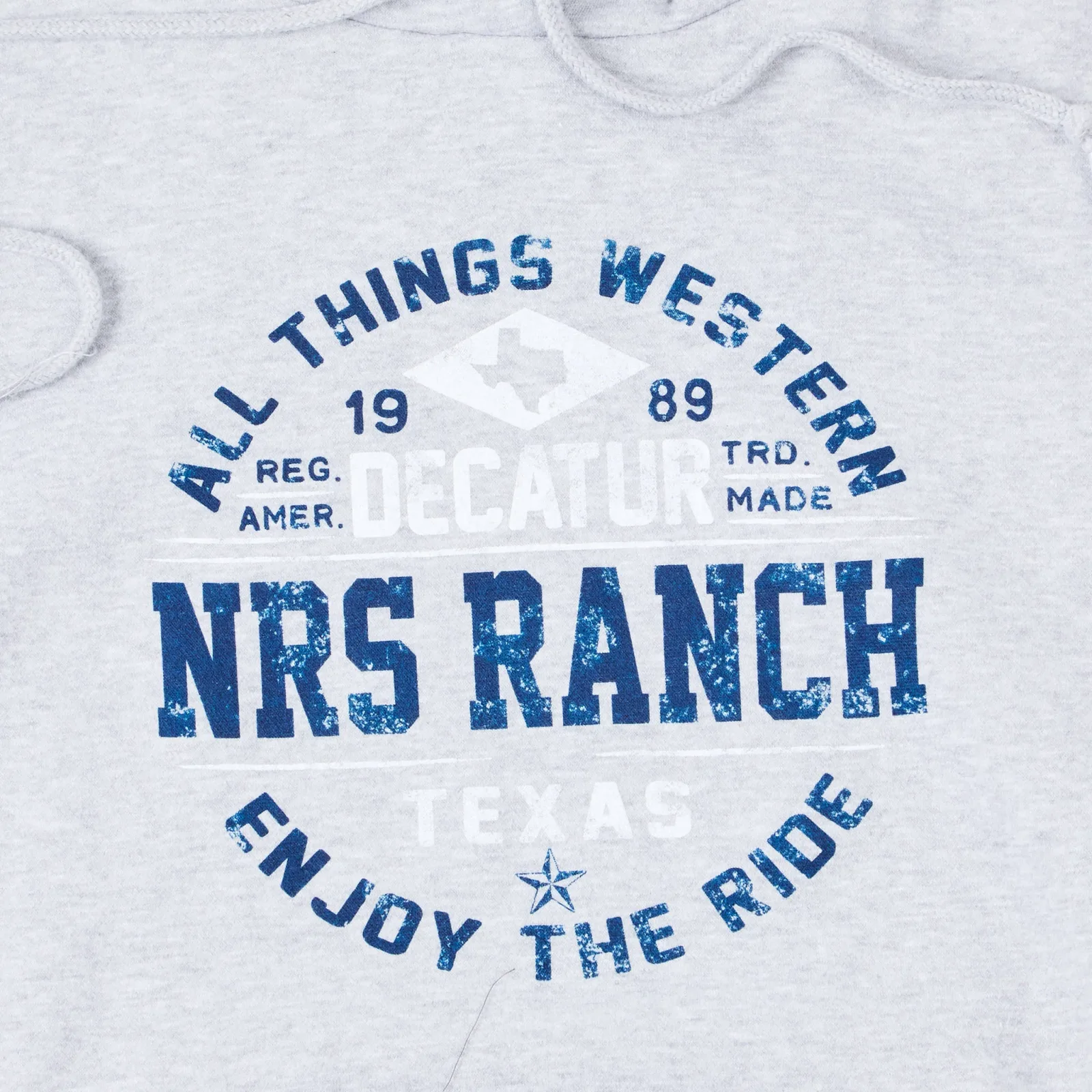 NRS NRS Ranch Decatur Texas Grey Hoodie - Image 2