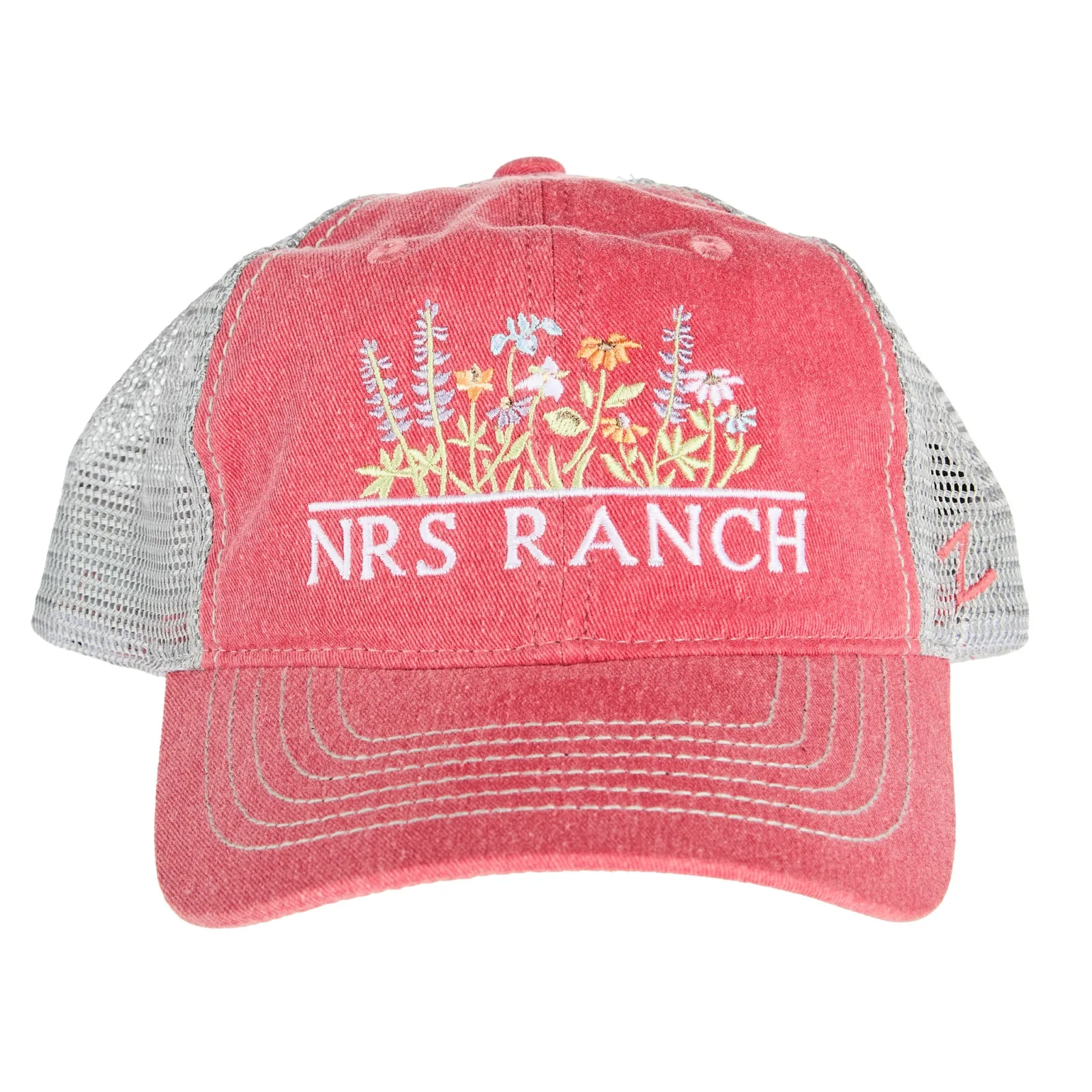 NRS NRS Ranch Papaya/Grey Flower Cap - Image 2
