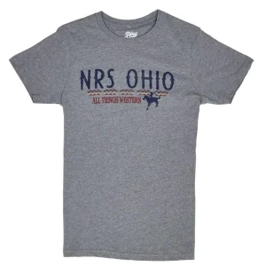 NRS Ohio All Things Western Aztec Grey Tee Shirt