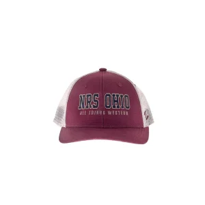 NRS Ohio All Things Western Burgundy Cap