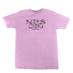 NRS Ohio All Things Western Floral Logo Wisteria Tee Shirt