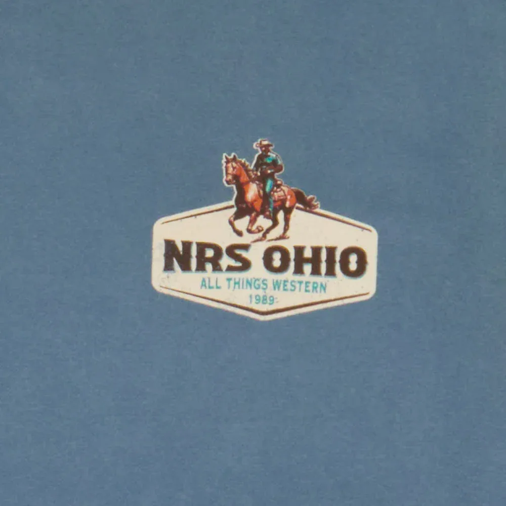 NRS Ohio All Things Western Western Sky Aztec Border Tee Shirt - Image 2