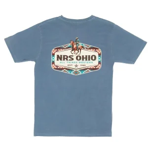 NRS Ohio All Things Western Western Sky Aztec Border Tee Shirt