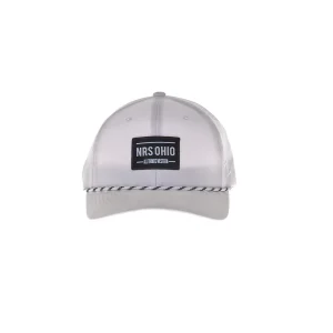 NRS Ohio All Things Western White & Black Rope Cap