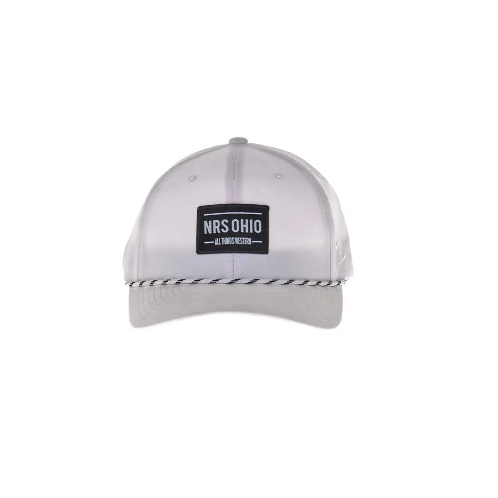 NRS Ohio All Things Western White & Black Rope Cap