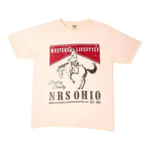 NRS Ohio Cowboy Country Ivory Tee Shirt