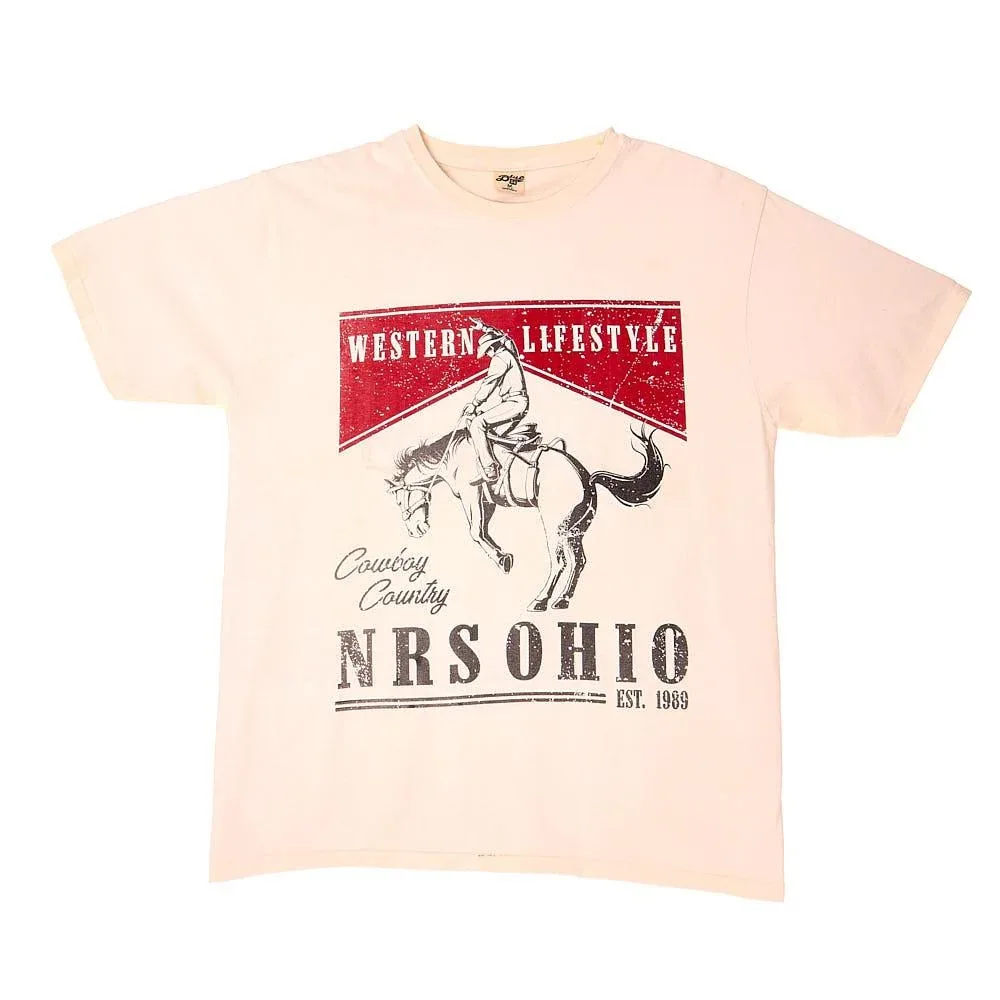 NRS Ohio Cowboy Country Ivory Tee Shirt