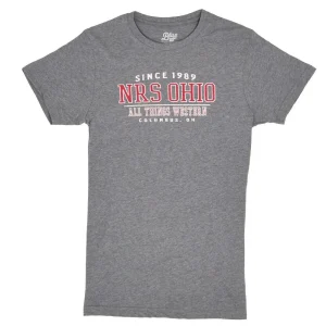 NRS Ohio Since 1989 Grey Tee Shirt