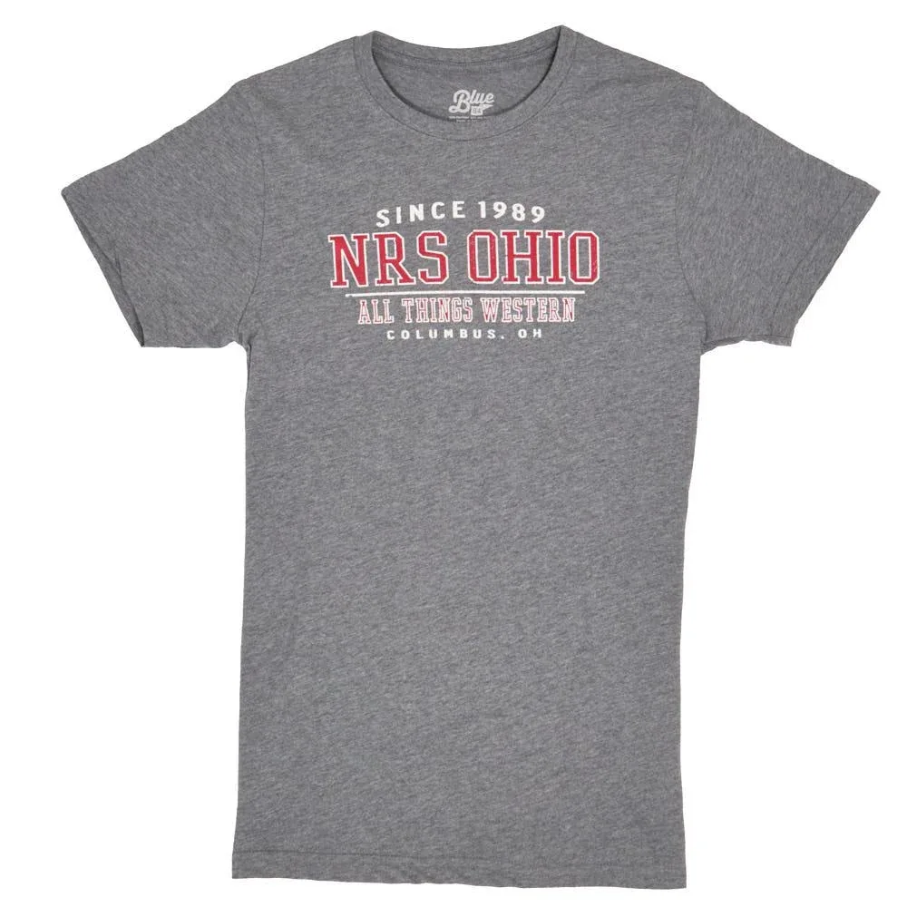 NRS Ohio Since 1989 Grey Tee Shirt